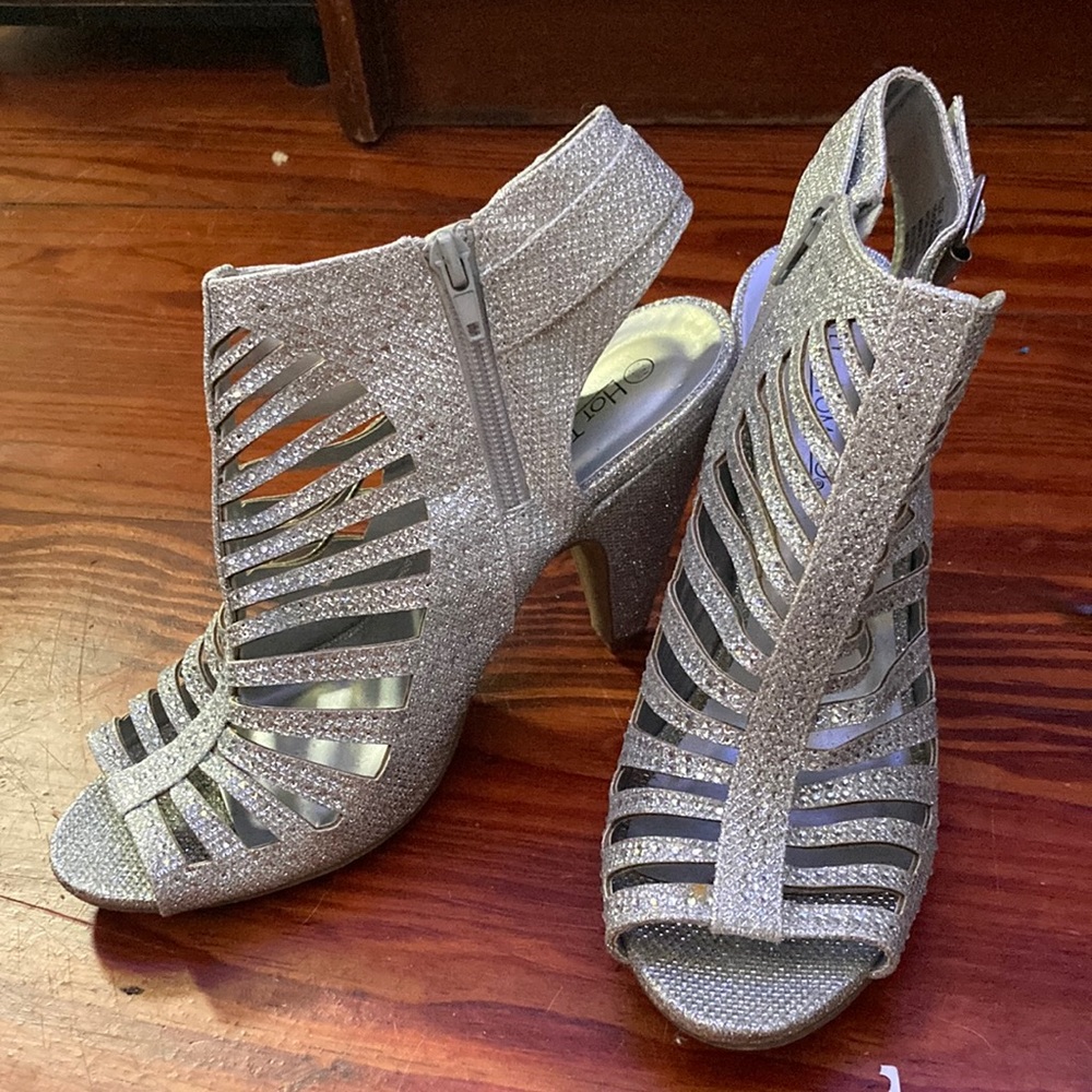 Marianna Rhinestone high heel shoes